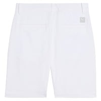 Puma Junior Stretch Golf Shorts, White