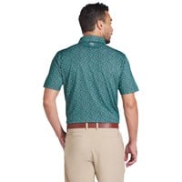 Puma Men's Pique Botanic Dot Golf Polo, Green