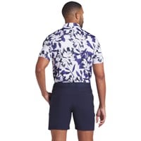 Puma Men's MATTR Broken Flower Golf Polo, White
