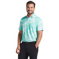 Puma Men's MATTR Rose Golf Polo, Blue