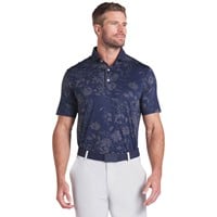 Puma Men's MATTR Rose Golf Polo, Navy