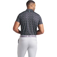 Puma Men's MATTR Paradise Flower Golf Polo, Black