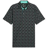 Puma Men's MATTR Paradise Flower Golf Polo