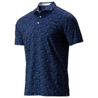 Puma Men's MATTR Peach Stand Golf Polo, Navy