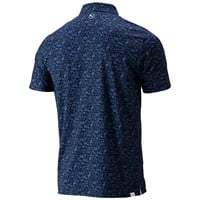 Puma Men's MATTR Peach Stand Golf Polo, Navy