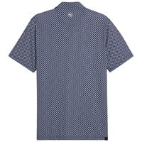 Puma Men's MATTR Micro Floral Golf Polo, Navy