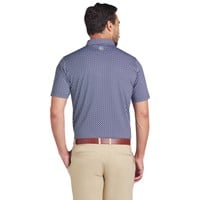 Puma Men's MATTR Micro Floral Golf Polo, Navy