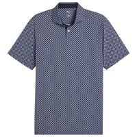 Puma Men's MATTR Micro Floral Golf Polo, Navy