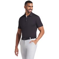 Puma Men's Pure 2.0 Solid Golf Polo, Black