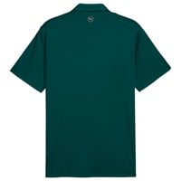 Puma Men's Pure 2.0 Solid Golf Polo, Dark Green