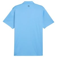 Puma Men's Pure 2.0 Solid Golf Polo, Light Blue