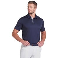 Puma Men's Pure 2.0 Solid Golf Polo, Navy