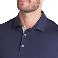 Puma Men's Pure 2.0 Solid Golf Polo, Navy