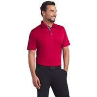 Puma Men's Pure 2.0 Solid Golf Polo, Red