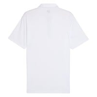 Puma Men's Pure 2.0 Solid Golf Polo, White