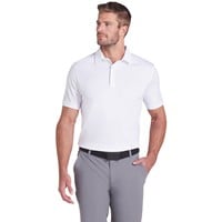 Puma Men's Pure 2.0 Solid Golf Polo, White