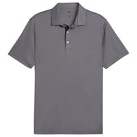 Puma Men's Pure 2.0 Solid Golf Polo, Grey