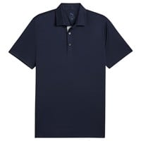 Puma Men's Pure 2.0 Solid Golf Polo, Navy