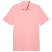 Puma Men's Pure 2.0 Solid Golf Polo, Pink