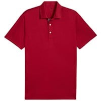 Puma Men's Pure 2.0 Solid Golf Polo, Red