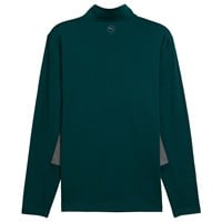 Puma Men's Pure 2.0 1/4 Zip Golf Pullover, Dark Green