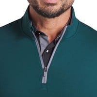 Puma Men's Pure 2.0 1/4 Zip Golf Pullover, Dark Green