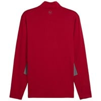 Puma Men's Pure 2.0 1/4 Zip Golf Pullover, Red