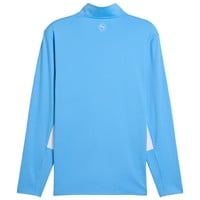 Puma Men's Pure 2.0 1/4 Zip Golf Pullover, Light Blue