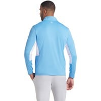 Puma Men's Pure 2.0 1/4 Zip Golf Pullover, Light Blue