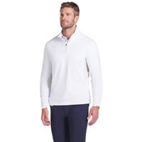Puma Men's Pure 2.0 1/4 Zip Golf Pullover, White