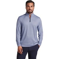 Puma Men's Pure 2.0 Tile 1/4 Zip Golf Pullover, Navy