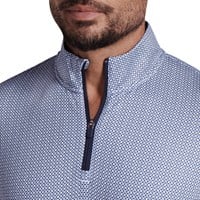 Puma Men's Pure 2.0 Tile 1/4 Zip Golf Pullover, Navy