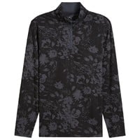 Puma Men's Pure 2.0 Rose Print 1/4 Zip Golf Pullover