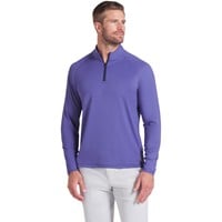 Puma Men's You-V 1/4 Zip Golf Pullover, Blue