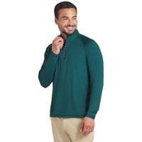 Puma Men's You-V 1/4 Zip Golf Pullover, Dark Green