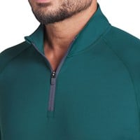 Puma Men's You-V 1/4 Zip Golf Pullover, Dark Green
