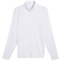 Puma Men's You-V 1/4 Zip Golf Pullover, White