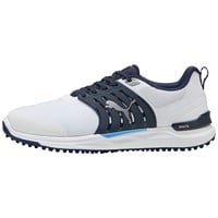 Puma Men's Ignite Elevate 2 SL Golf Shoes, White/Navy