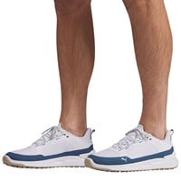 Puma Men's Ignite Elevate X SL Golf Shoes, White/Dark Blue