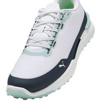 Puma Men's Ignite Elevate X SL Golf Shoes, White/Navy