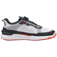 Puma Men's Ignite Elevate X SL Disc Golf Shoes, White/Black