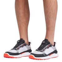 Puma Men's Ignite Elevate X SL Disc Golf Shoes, White/Black