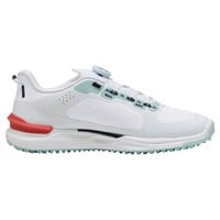 Puma Men's Ignite Elevate X SL Disc Golf Shoes, White/Light Green