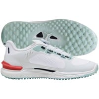 Puma Men's Ignite Elevate X SL Disc Golf Shoes, White/Light Green