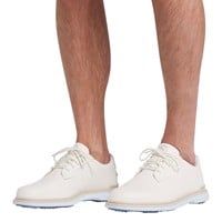 Puma Men's Royale Golf Shoes, White/Light Blue