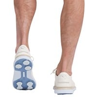 Puma Men's Royale Golf Shoes, White/Light Blue