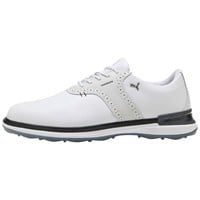 Puma Men's Avant Golf Shoes, White/Grey