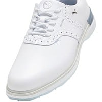 Puma Men's Avant Golf Shoes, White/Grey
