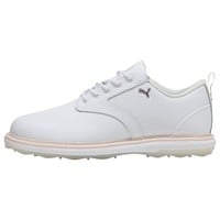 Puma Women's Avant Golf Shoes, White/Pink