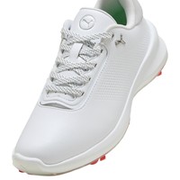 Puma Women's Ignite Blaze 2 Golf Shoes, White/Orange